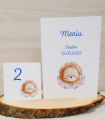 Meniu si numar de masa Leu