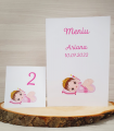 Meniu si numar de masa Fetita Printesa