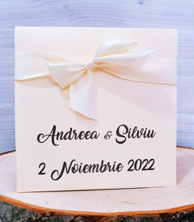 Invitatie Nunta FunditaCrem IN22