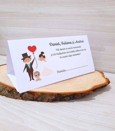 Plic bani Nunta si Botez Baietel