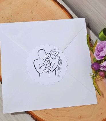 Invitatie Nunta si Botez IN61