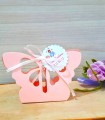 Marturie Cutiuta Fluture Roz