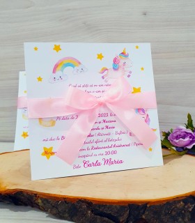 Invitatie botez Unicorn IB20