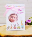 Invitatie Botez Trenulet Roz