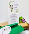 Invitatie Botez Minnie Verde