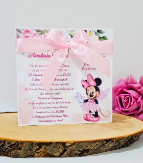 Invitatie Botez Zana Minnie IB105