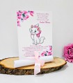 Invitatie Botez Papirus Pisicuta Marie