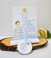 Invitatie Botez Papirus Print IB85