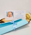 Invitatie Botez Foto Baietel IB51