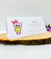 Plic de bani Bufnita Roz PB23
