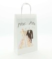 Punga nunta mr&mrs (28 cm)