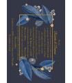 Invitatie Electronica Flori Albastre IEN03