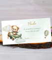 Plic de bani Teddy in Avion